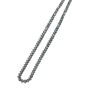 Pt900 ネックレス メレダイヤ付き 石あり プラチナ アクセサリー