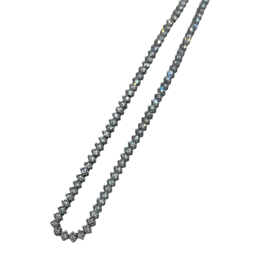 Pt900 ネックレス メレダイヤ付き 石あり プラチナ アクセサリー