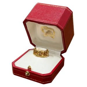 Cartier　カルティエ　アントルラセ　リング　K18