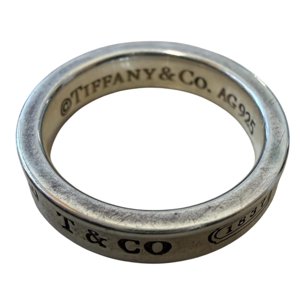 Tiffany＆Co. AG925 ナローリング