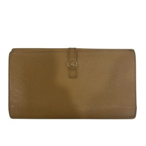 【ブランド品高価買取中！】CHANEL レザー長財布