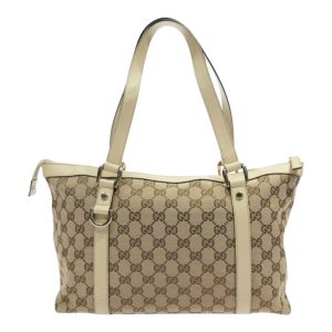 GUCCI (グッチ) GGキャンバス ハンドバッグ
