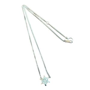 Pt850 プラチナ850 ネックレス ダイヤモンドトップ ジュエリー アクセサリー