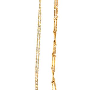 【K18/Pt850 ネックレス まとめ】コンビネックレス・750・ゴールド・プラチナ・プラチナ850・遺品整理・メンズ・レディース