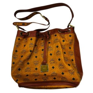 MCM 巾着型 ショルダーバッグ