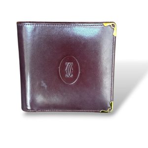 【マストライン 二つ折り財布】Cartier【Dランク】