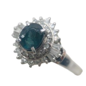 Pt900（プラチナ900）アレキサンドライト1.0ct リング