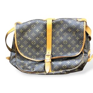 【Cランク】Louis Vuitton【モノグラム ソミュール35】(M42254)