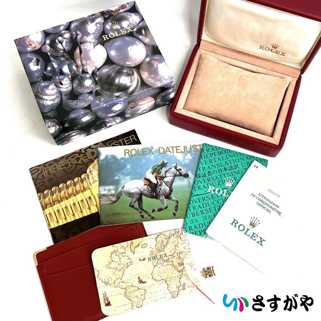 ロレックス 外箱 他付属品