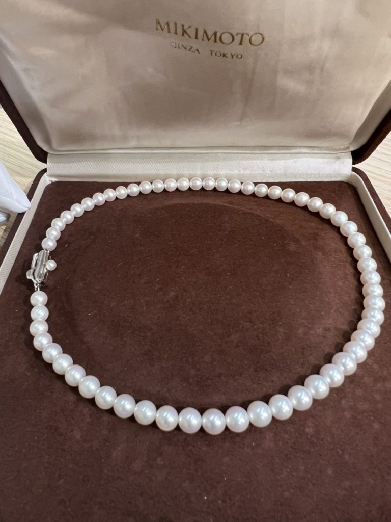 MIKIMOTO アコヤ真珠 パールネックレス