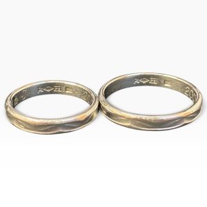 プラチナ結婚指輪　Pt1000
