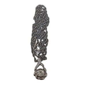 Pt850（プラチナ850） ダイヤモンド0.25ct ネックレス