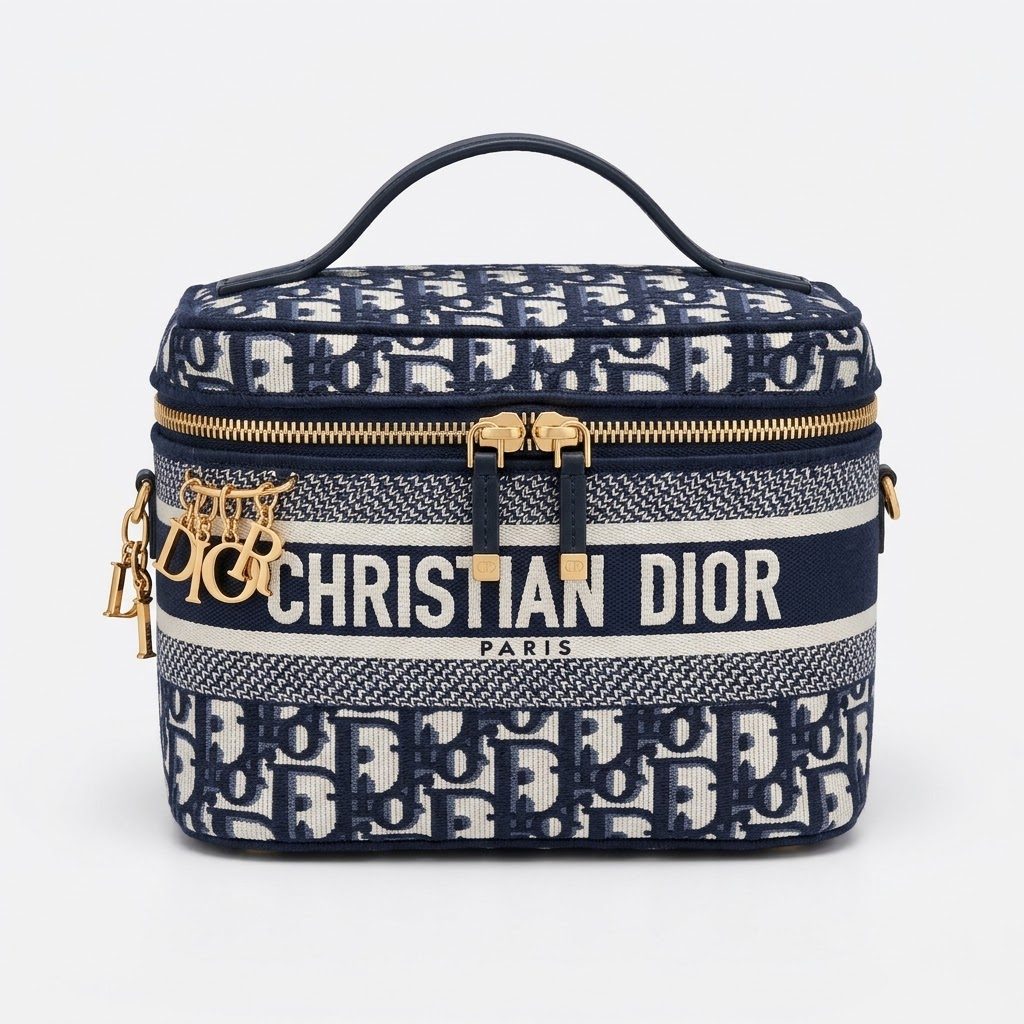 Dior（ディオール） トロッター柄 キャンバス ポーチ