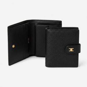 セリーヌ（CELINE）レザー 二つ折り財布