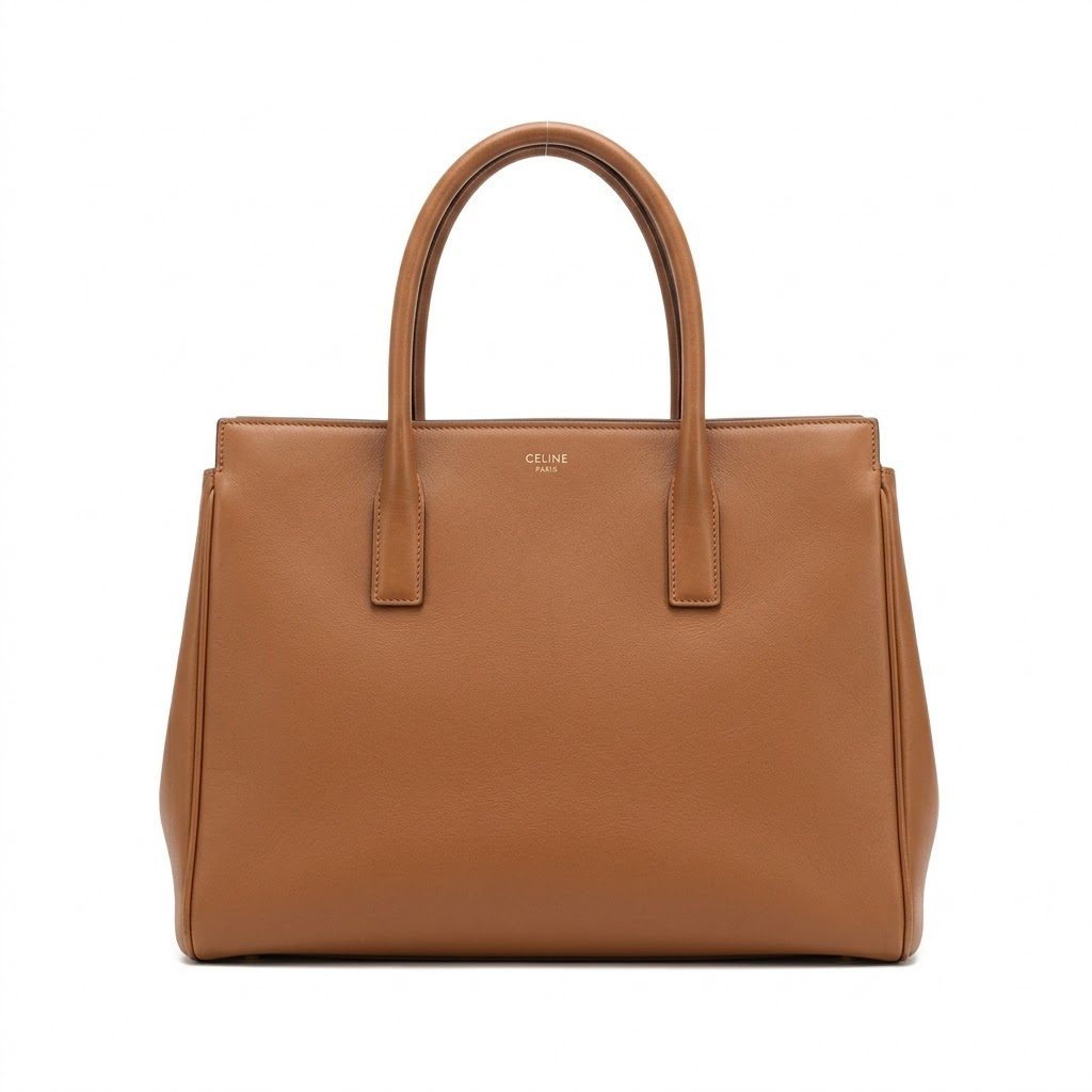 CELINE/セリーヌ レザー ハンドバッグ