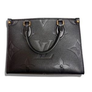 ルイヴィトン（LOUIS VUITTON）モノグラム・アンプラント オンザゴー MM（ノワール）