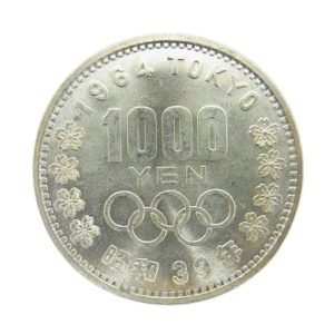 1964年 東京オリンピック 1000円銀貨（記念硬貨・古銭）