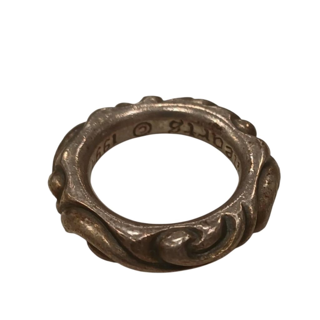 【インボイスなしでもお買取り可能！】CHROME HEARTS（クロムハーツ） スクロールリング