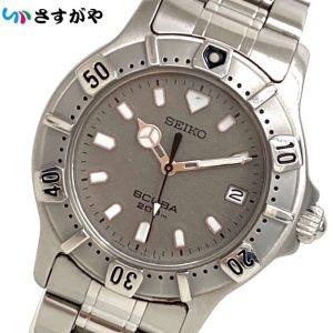 SEIKO セイコー スキューバ 7N35シリーズ デイト クオーツ 時計