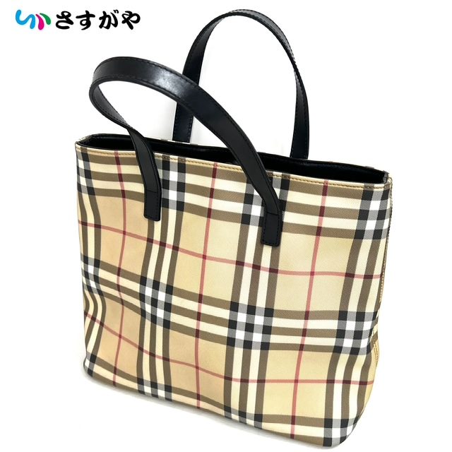 BURBERRY バーバリー ノバチェック トート バッグ ブランド