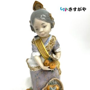 LLADRO リヤドロ フィギュリン ミスバレンシア 陶器 置物 人形