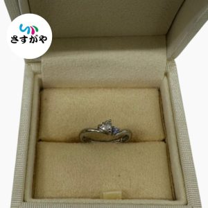 Pt900 デザインリング