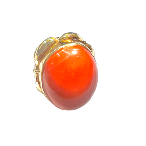 K18 18金 珊瑚 リング 指輪　金　アクセサリー