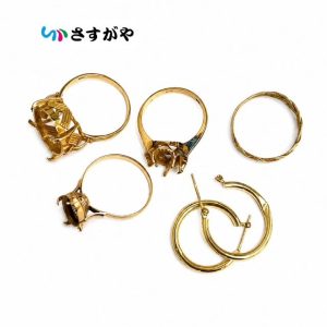 K18 750 金 リング ピアス アクセサリー ジュエリー
