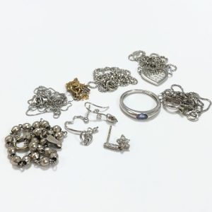 K18WG / Pt850 / K14WG / K10 / ネックレス / リング / ピアス