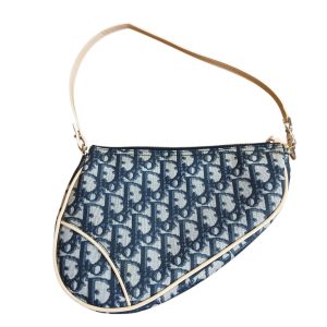 Christian Dior(クリスチャン ディオール)　トロッター柄 ワンショルダー サドルバッグ