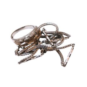 【Pt アクセサリー】プラチナ850・貴金属・指輪（リング）・ネックレス