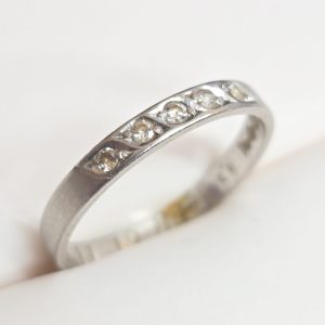 Pt900 メレダイヤリング