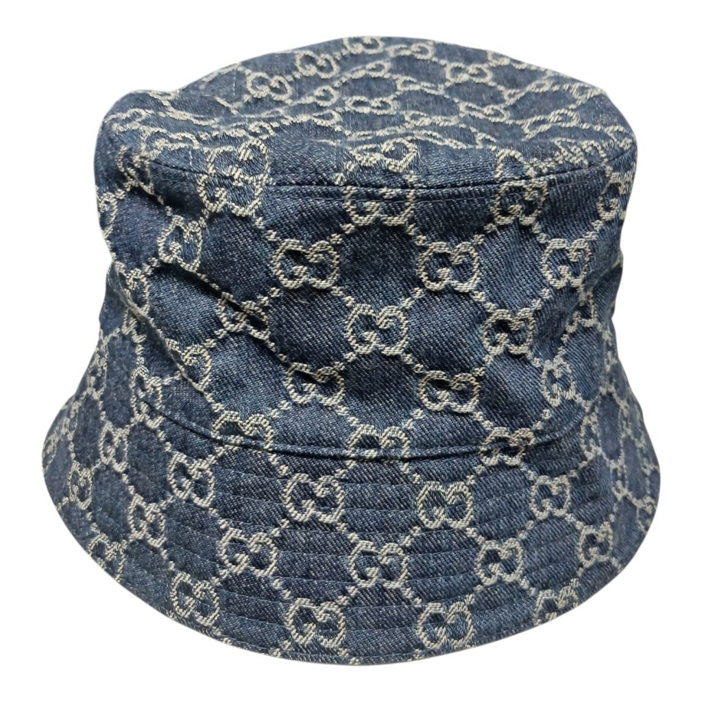 GUCCI（グッチ）GGコットンデニム バケットハット