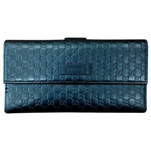 GUCCI（グッチ）のマイクログッチシマ レザー長財布