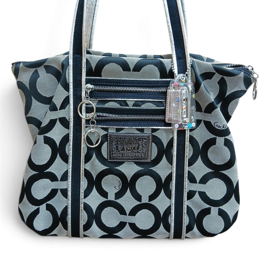 COACH トートバッグ オプアート
