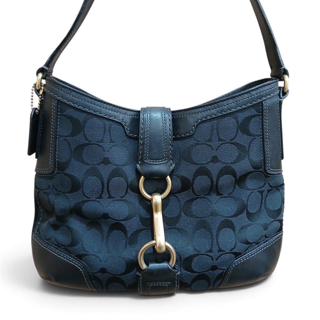 COACH 11058 ショルダーバッグ ハンプトンズ シグネチャー ホーボー
