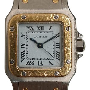 【傷ありでも安心査定！！】Cartier サントス ガルベ SM