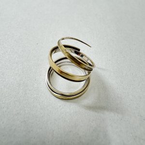 K18WG / ホワイトゴールド / 壊れたリング / 指輪 / 貴金属