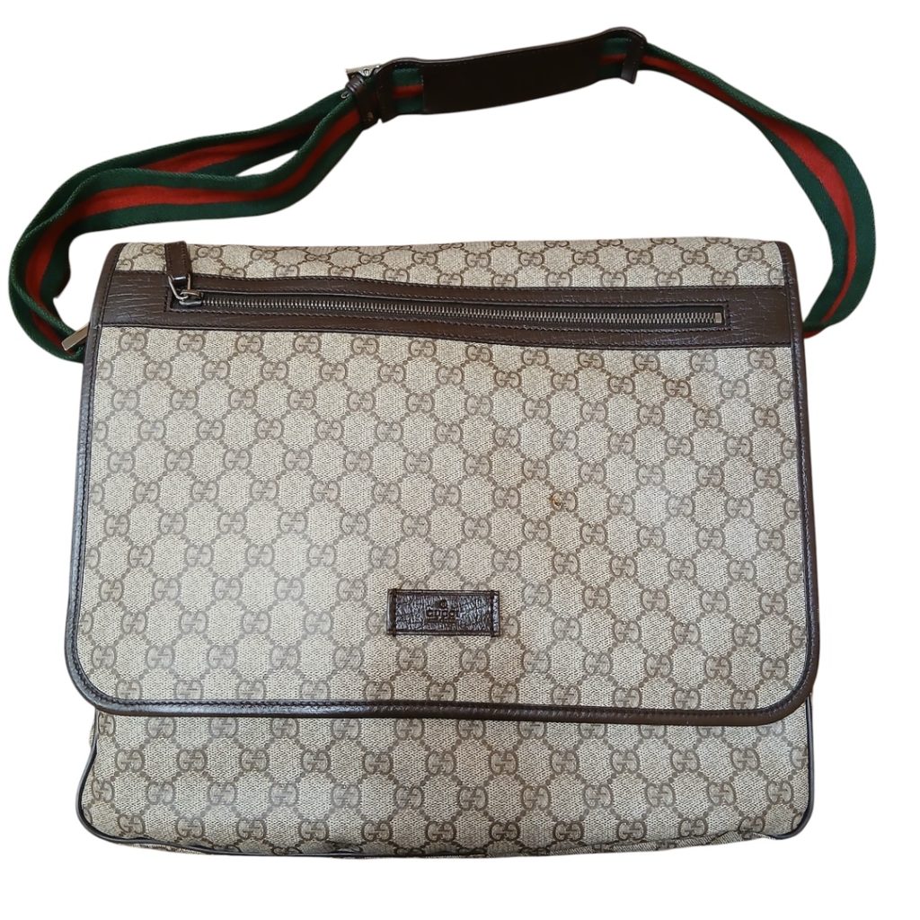 GUCCI グッチ メッセンジャーバッグ GGスプリーム シェリーライン ショルダーバッグ