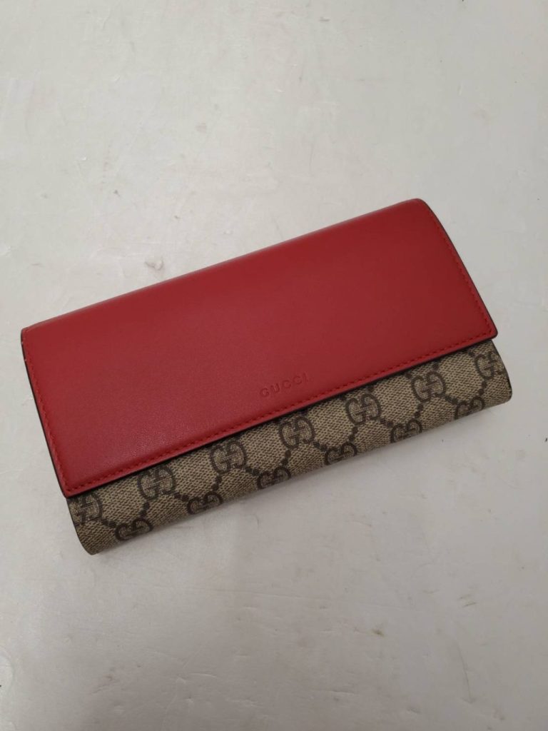 GUCCI グッチ GGスプリーム レザー 長財布