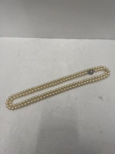 パール ロングネックレス