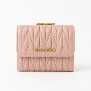 miu miu/ミュウミュウ マテラッセ　コンパクト財布