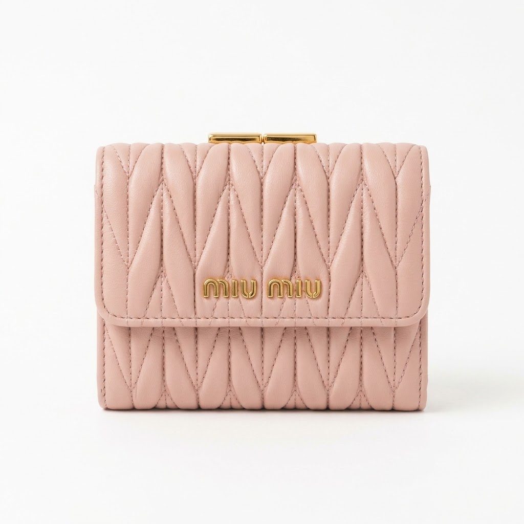 miu miu/ミュウミュウ マテラッセ　コンパクト財布