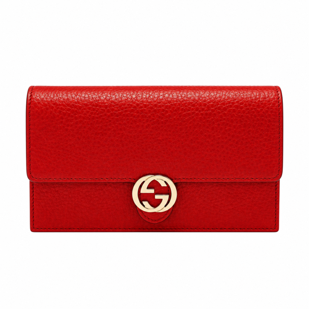 グッチ インターロッキングG チェーンショルダーバック GUCCI