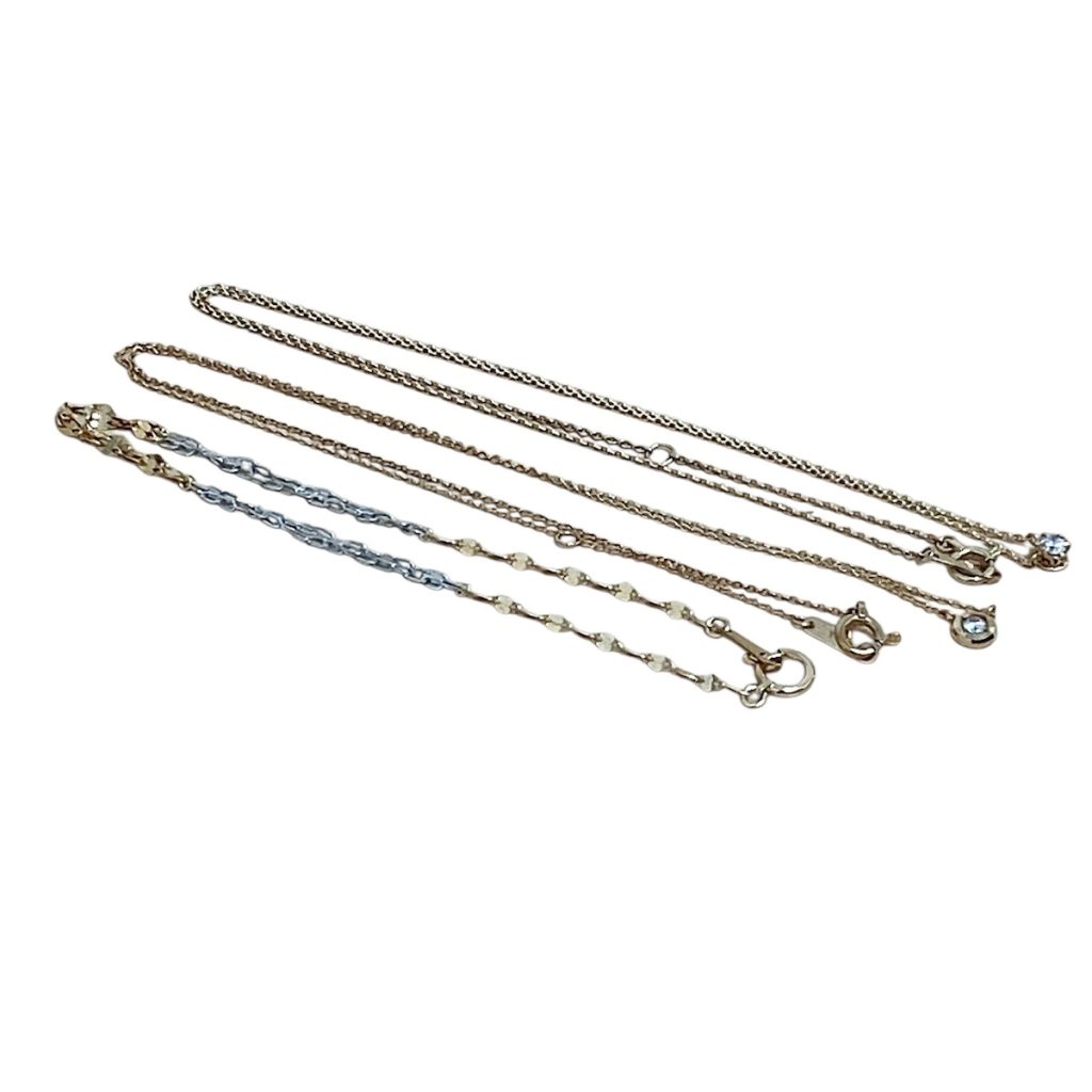 K18 / K18WG / 金 / ゴールド / ホワイトゴールド / ネックレス / ブレスレット / ダイヤモンド / アクセサリー / 貴金属