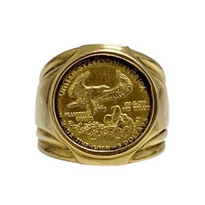 イーグルコイン / 1/10oz / 22金 / リング /18金 / 指輪 / アクセサリー / K22 / K18