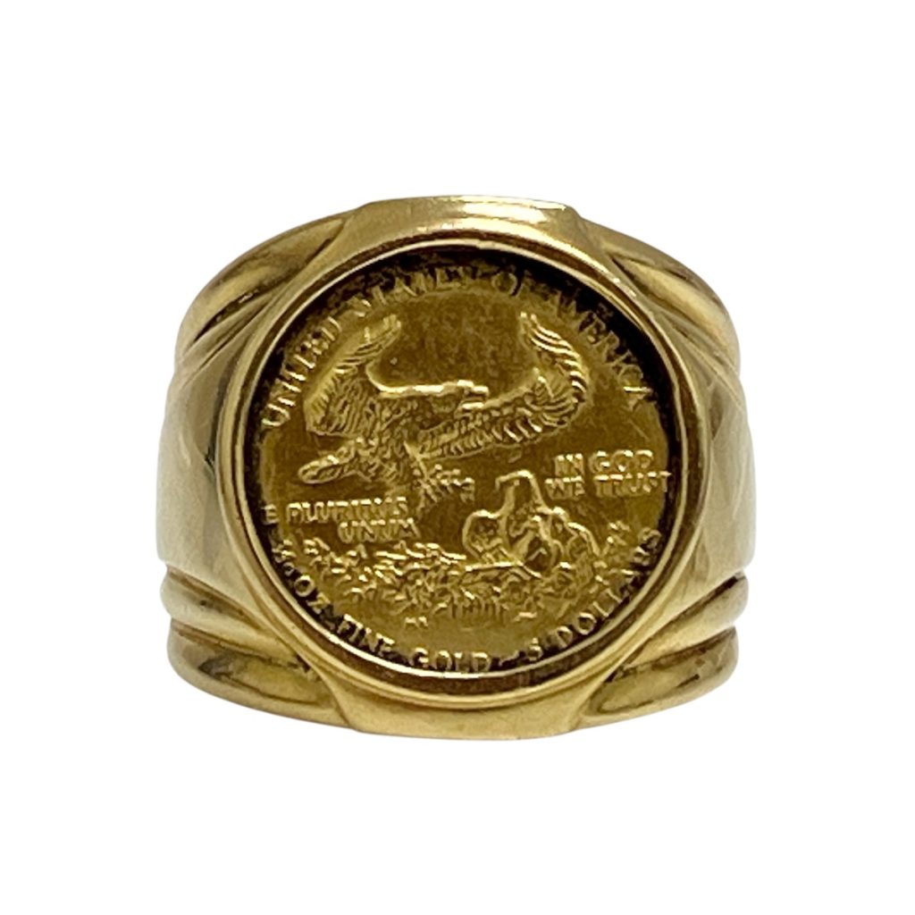 イーグルコイン / 1/10oz / 22金 / リング /18金 / 指輪 / アクセサリー / K22 / K18