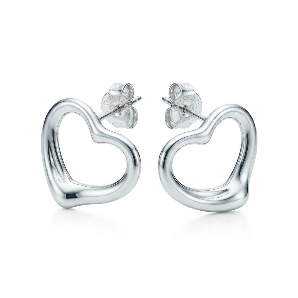 Tiffany & Co./ティファニー オープンハート ピアス