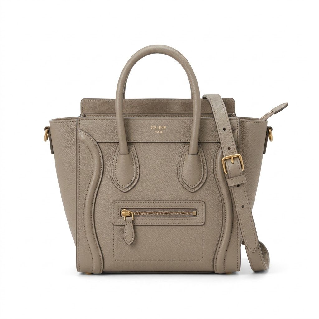 【CELINE】セリーヌ ラゲージ ナノショッパー ハンドバッグ