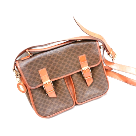 CELINE セリーヌ マカダム 2way ショルダーバッグ